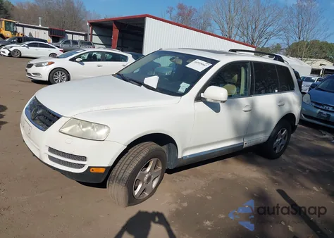 2004 Volkswagen Touareg V6 из США, поврежденный, VIN WVGBC77L24D066665